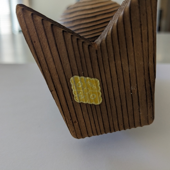 RARE VTG OTAGIRI JAPAN WOODEN OWL WITH GLASS EYES - Picture 6 of 11